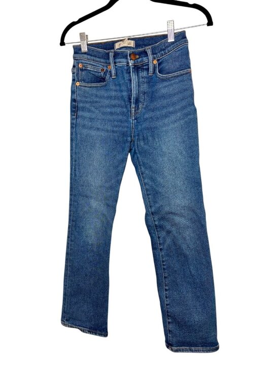 Madewell Denim - Madewell Cali Demi-Boot Crop Jeans Medium Wash Denim Size 25
